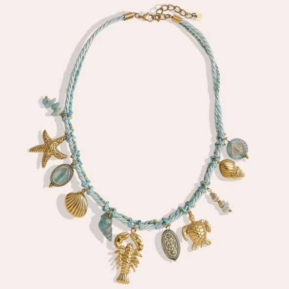 PRE ORDER | Azure Coast Charm Necklace
