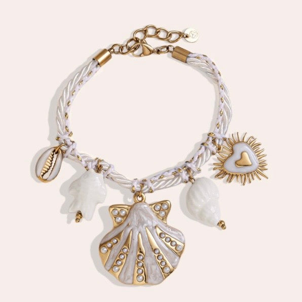 PRE ORDER | Ocean Pearl Charm Bracelet