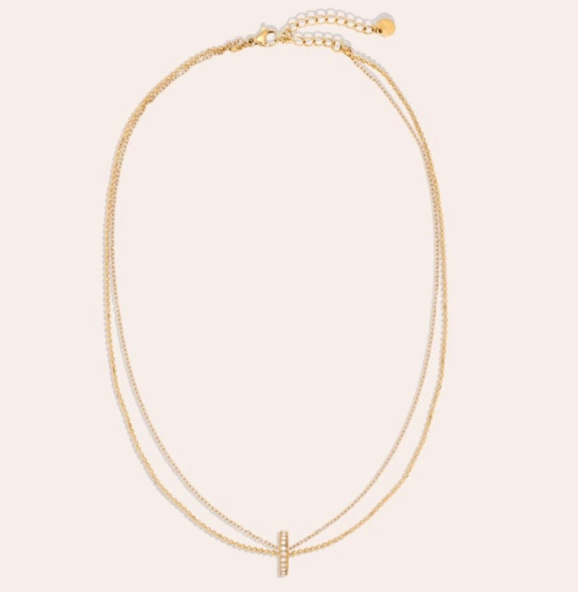 Mini Diamond Ring necklace