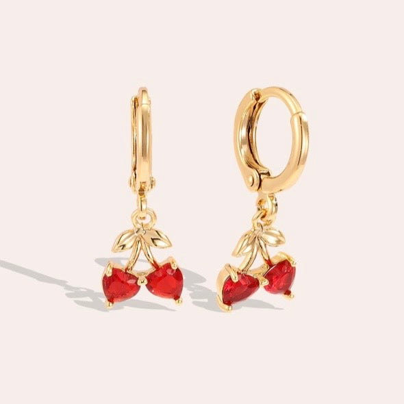 PRE ORDER | Cherry Luxe Earrings