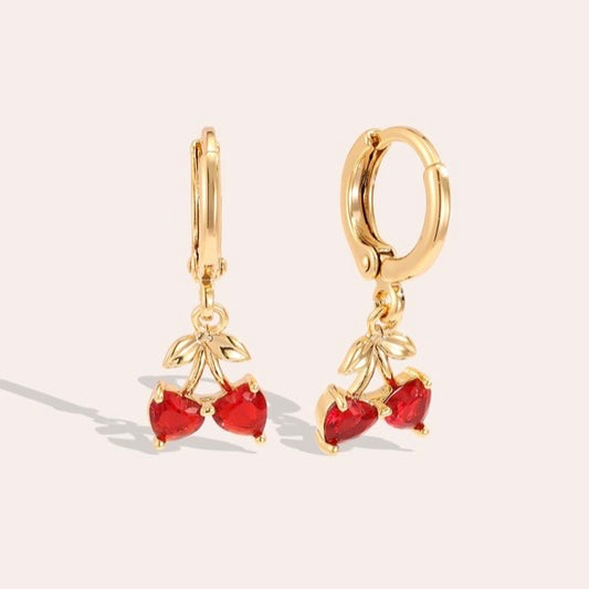 PRE ORDER | Cherry Luxe Earrings