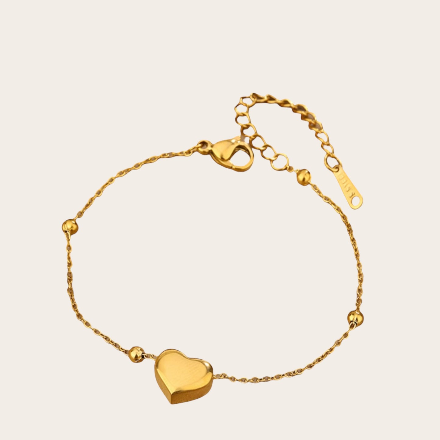Rosée Dainty heart bracelet