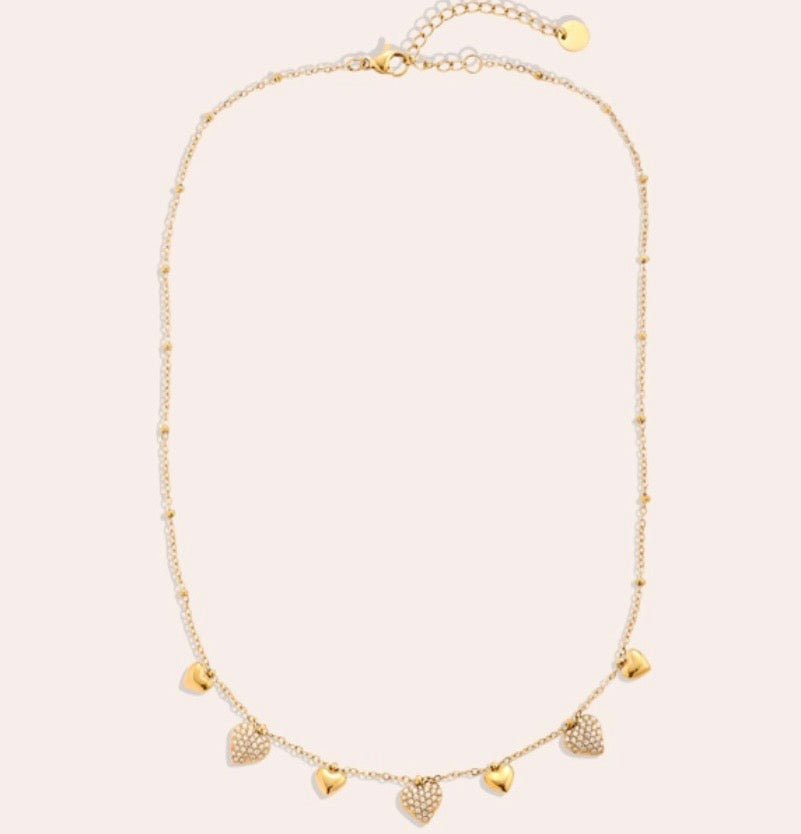 Many Sweet Hearts necklace