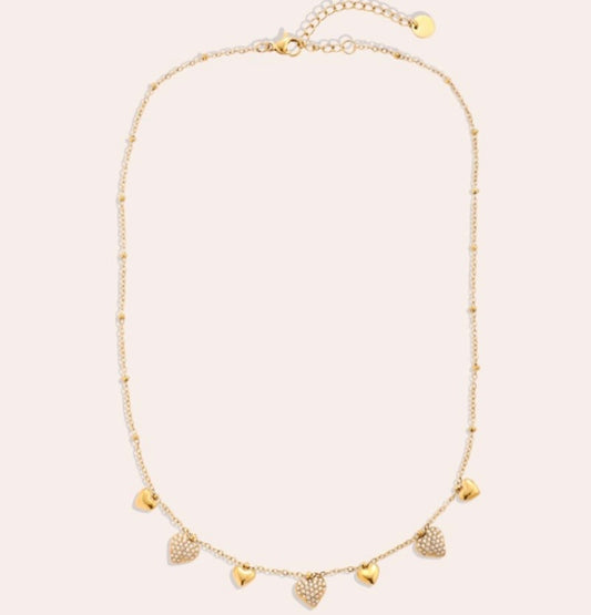 Many Sweet Hearts necklace