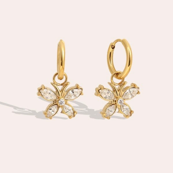 PRE ORDER | Crystal Bloom Earrings