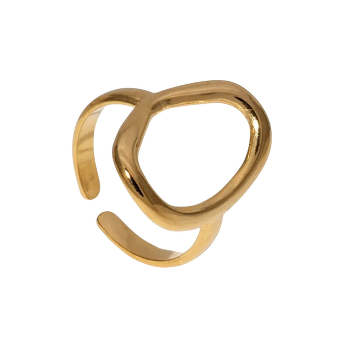 Golden Halo Ring
