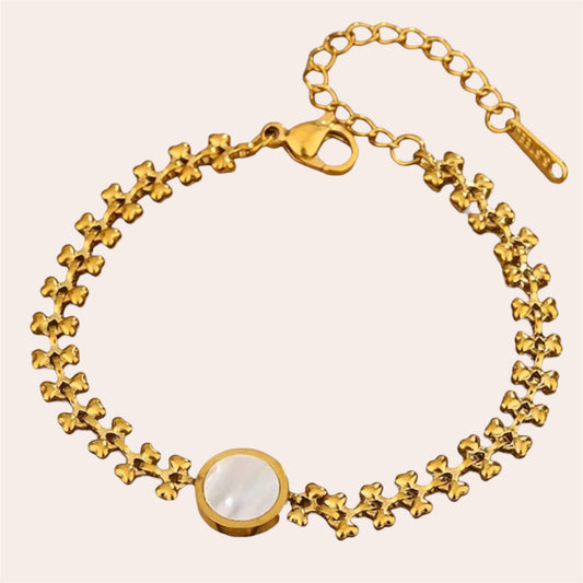 Celeste Clover bracelet