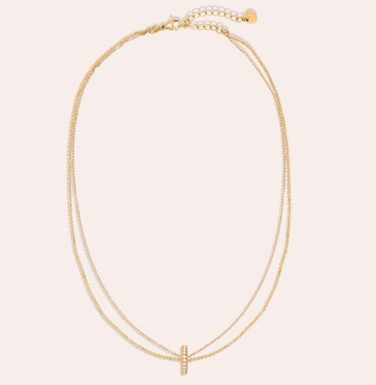 Mini Diamond Ring necklace